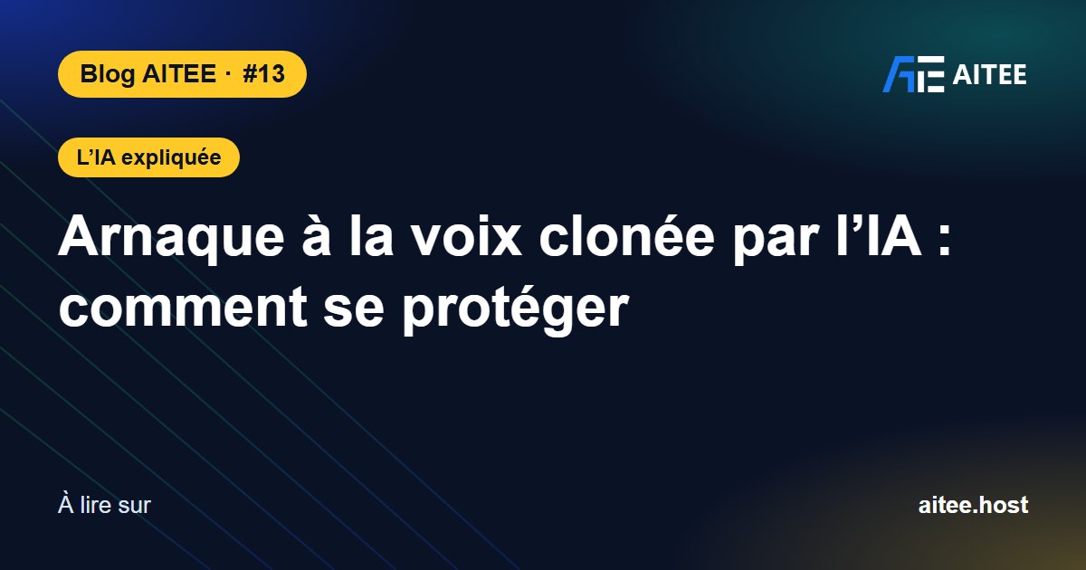Arnaque à la voix clonée par l’IA : comment se protéger