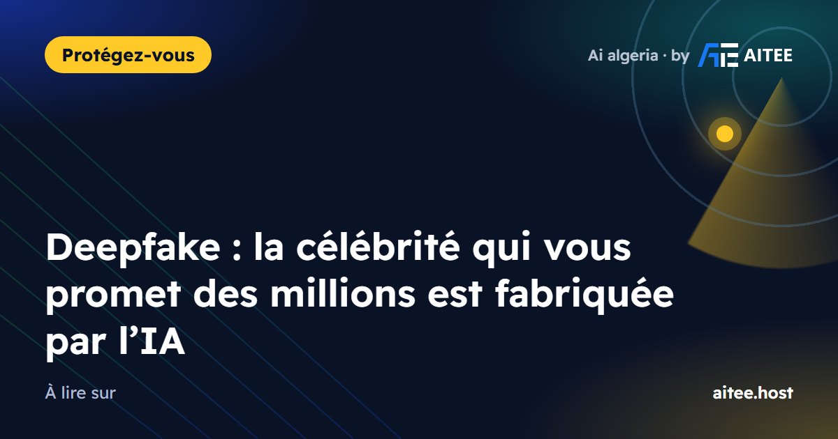 Deepfake : la célébrité qui vous promet des millions est fabriquée par l’IA